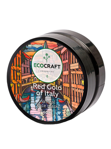 ECOCRAFT Маска для лица мультикорректирующая с лифтинг-эффектом Red gold Italy Красное золото Италии (60 мл)