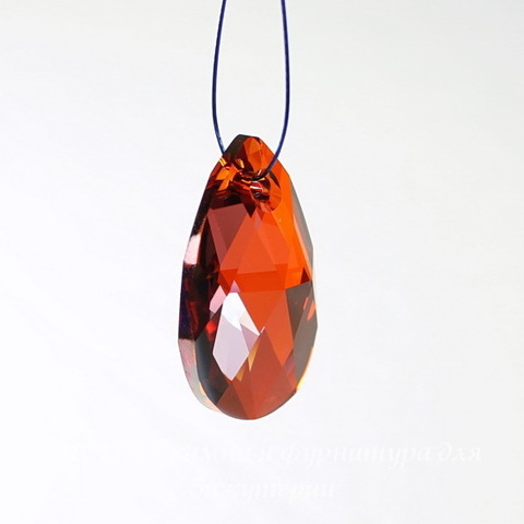 6106 Подвеска Сваровски Капля Crystal Red Magma (28 мм) ()