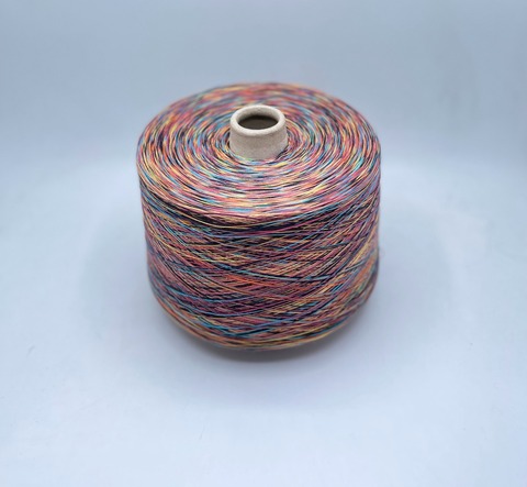 Pinori Filati (пр.Италия), art- Recy-Cot, 3/5000 1667м/100гр.100% хлопок, цвет-Закат, арт.29206
