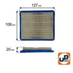 Фильтр воздушный UNITED PARTS для B&S 675 (491588) (TJ-GM-013)