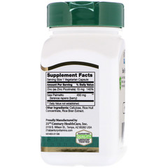 21st Century, Saw Palmetto, 450 mg, 60 Vegetarian Capsules