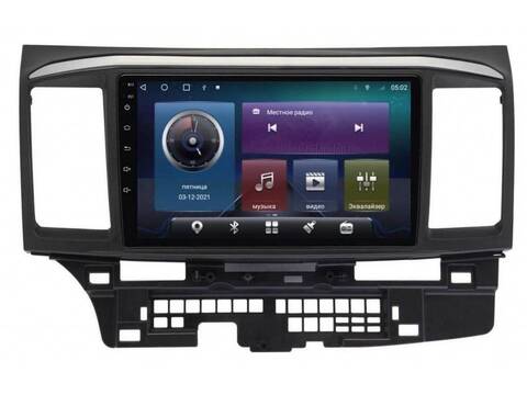 Магнитола для Mitsubishi Lancer X (2007-2015) Android 11 4/64GB QLED DSP 4G модель MI-113TS18