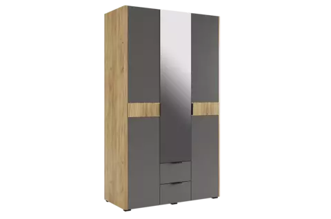 Адам (MebelSon) Шкаф трехдверный с зеркалом