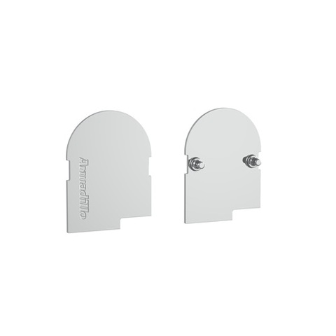 Декоративная накладка ARMADILLO для скрытой петли U3D4000 (DOOR) CP хром /64877/ (2шт)
