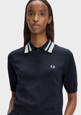 Поло FRED PERRY Bold Twin Tipped Knitted Shirt