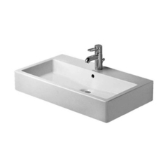 Duravit Vero 454700071 Раковина Умывальник шлифованный без перелива, с 1 отв. под смес., включая крепление, 700x470мм, цвет: Белый фото