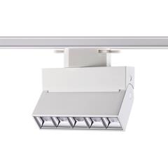 358666 PORT NT21 234 белый Светильник трековый однофазный трехжильный IP33 LED 4000K 13W 110-265V EOS