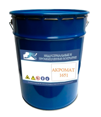AKROMAT 1651 грунт-эмаль молотковая, серебристая, 20кг