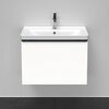 Duravit D-Neo DE425401818 Тумбочка подвесная 634x452хh440, 1 ящик, цвет: белый матовый (для раковины 236765)