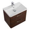 BelBagno Due DUE-500-2C-SO-NOCE-P Тумба под раковину подвесная, 50x43, цвет: Noce