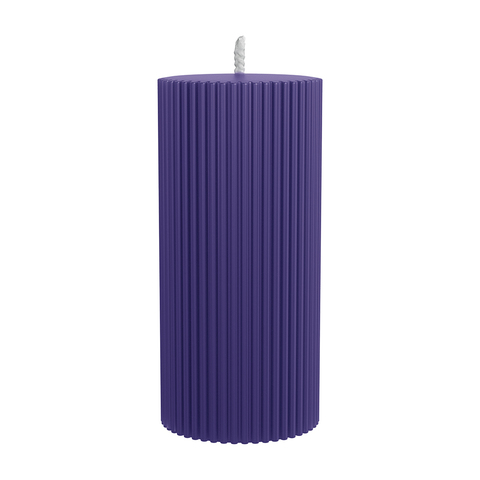 Декоративная свеча 7х15см SCANDYLAB Empire Violet SL-EM07