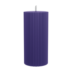 Декоративная свеча 7х15см SCANDYLAB Empire Violet SL-EM07