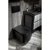 Boheme 970-SET-B Унитаз подвесной, цвет: черный матовый