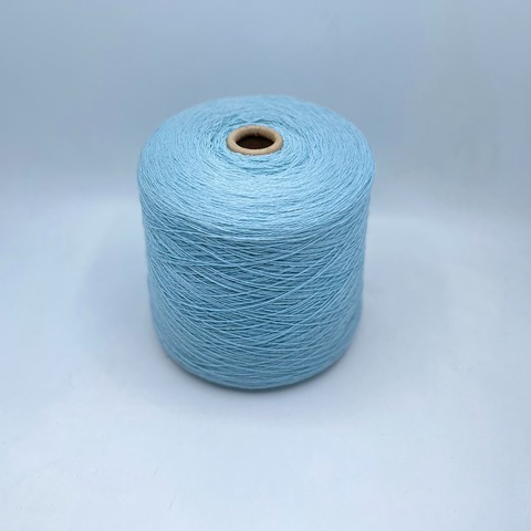 Бобинная пряжа (пр.Италия) art-puro cashmere,2/15 750м/100гр. 100%Кашемир , цвет-Голубой арт.29879