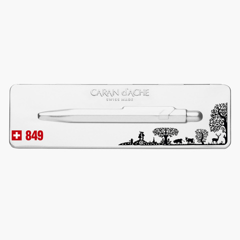 Ручка шариковая Caran d'Ache 849 Office Pop Line Totally Swiss (849.754)