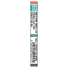 Метчик М 8,0х1,25 (Машинный) DIN371 HSSE-TiN 6h B/4-5P 90мм a=6,2 H-Tools 113X01-C2-0080