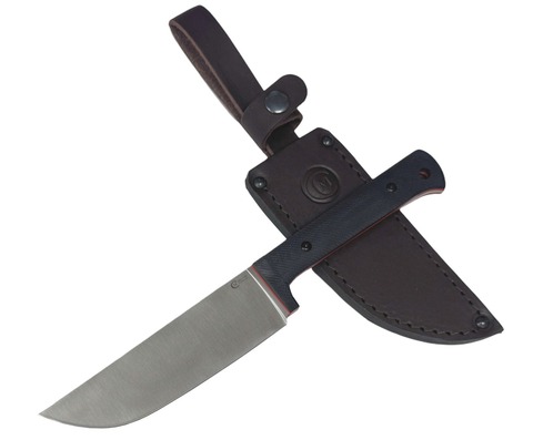 Нож Пчак Узбекский ц.м., сталь 95Х18, рукоять G10 черная