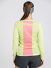 Женский тренировочный лонгслив Noname Miler LS WOS 25 yellow - 5