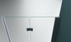 BelBagno Albano ALBANO-BS-13-90+90-C-CR Дверь в проём складывающаяся, с дополнительной неподвижной секцией, цвет: хром