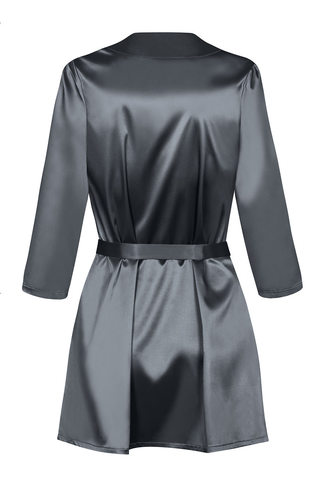 Комплект Satinia Robe Grey Obsessive