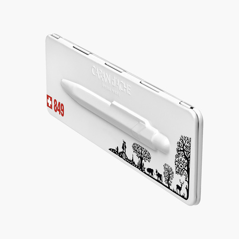 Ручка шариковая Caran d'Ache 849 Office Pop Line Totally Swiss (849.754)