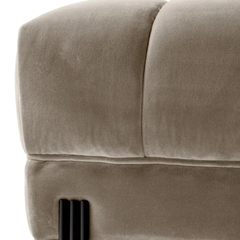 Пуф SIENNA, Savona greige velvet