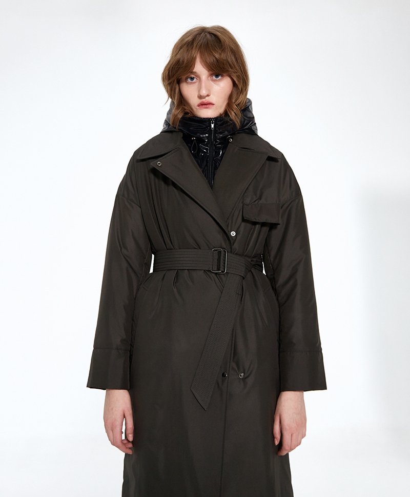 Пальто Марта dark green