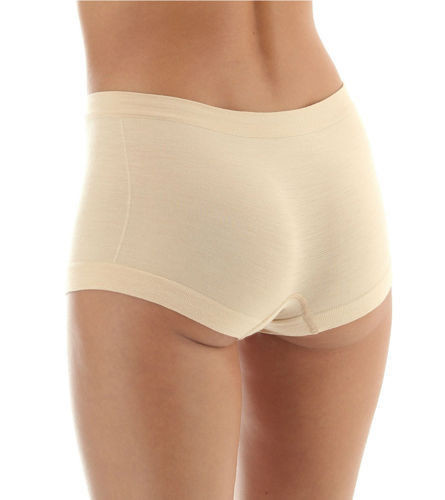 Термобелье женское Brubeck Comfort Wool трусы боксеры бежевые - 2