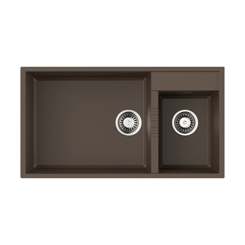 Omoikiri 4997240 Мойка Tedori 85-2-U-ES Tetogranit/эспрессо
