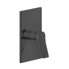 Gessi Rilievo 59061#299 Встраиваемый смеситель для душа на 1 источник (внешние части), цвет: nero XL фото