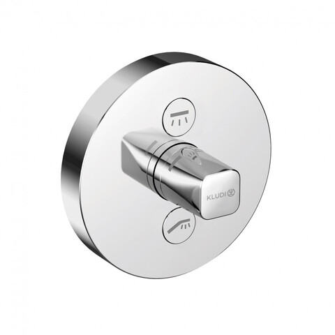 Kludi Push 387120538 Смеситель для душа встраиваемый, цвет: хром