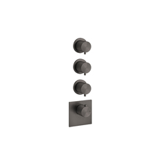 Gessi 316 54506#707 Встраиваемый термостатический смеситель на 3 источника, резьба 3/4