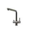 Sancos Spin SC4015GG Смеситель для кухни с краном для фильтрованной воды, цвет: воронёная сталь