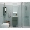 BelBagno UNO-MINI-400-2C-SO-VO База под раковину подвесная с фрезерованными ручками по всей длине фасада с двумя выкатн. ящ., Еловый Мат., 400x395x608
