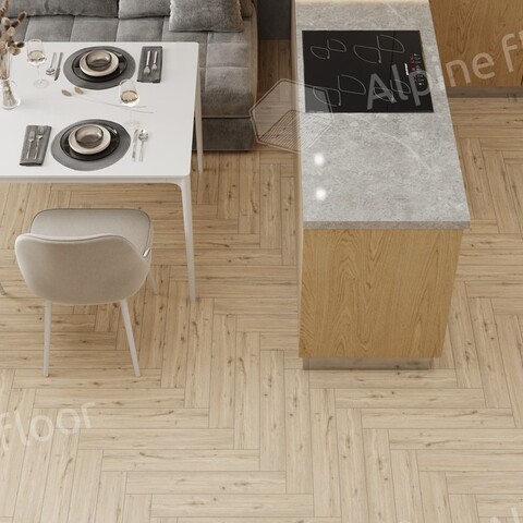 Ламинат Alpine Floor Original - Елка Эксперт 12 Дуб Лион (LF106-01)
