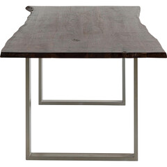 Стол Pure Nature Dark Silver 180x90 см