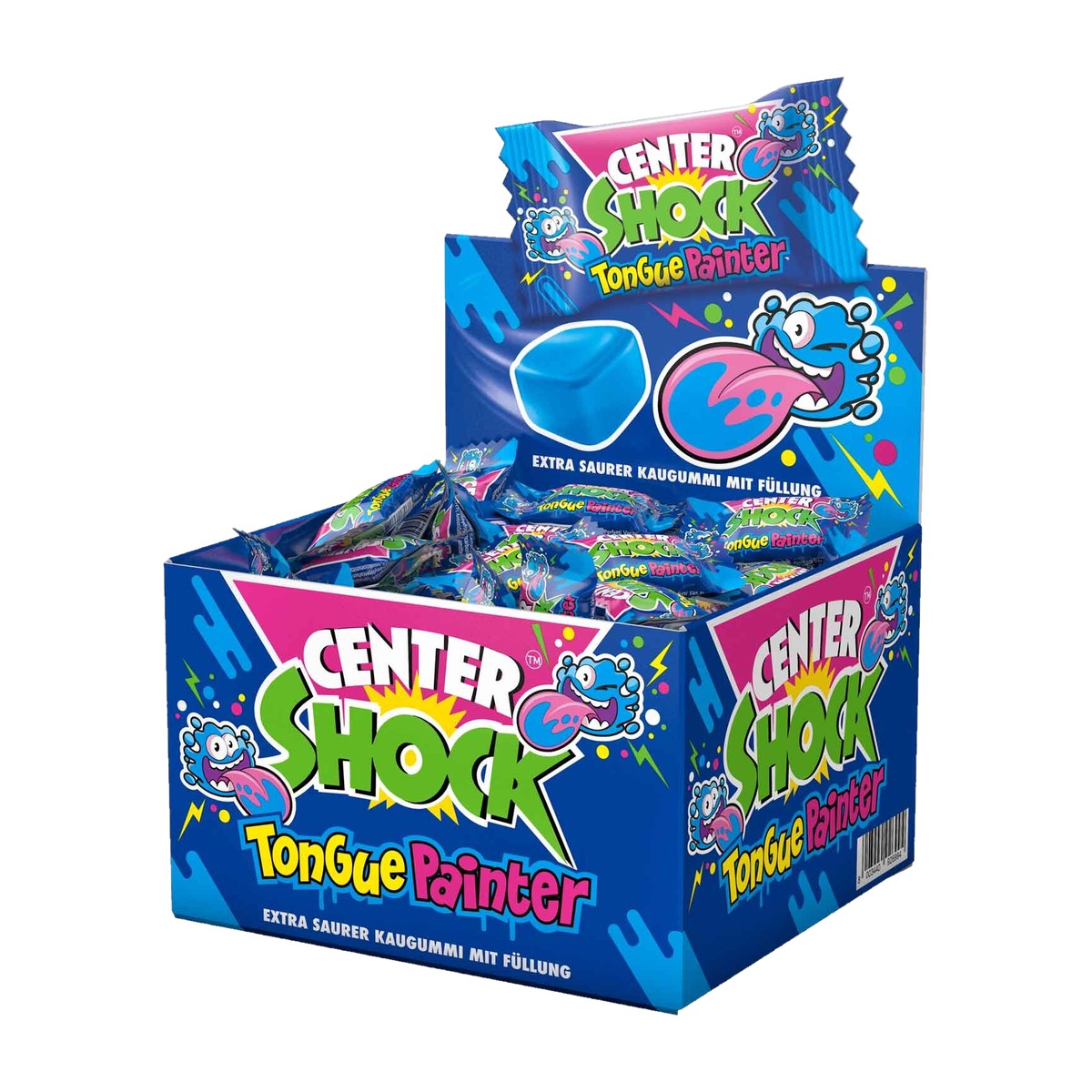 Жевательная резинка Center Shock Tongue Painter