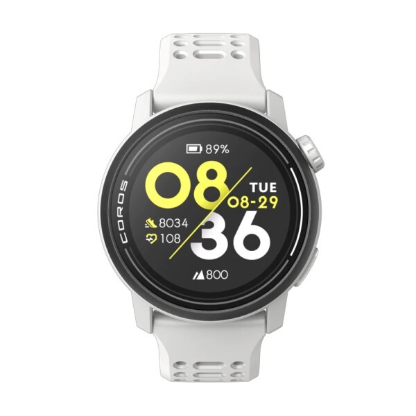 Coros Pace 3 White Silicone