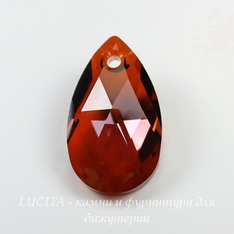 6106 Подвеска Сваровски Капля Crystal Red Magma (28 мм) ()