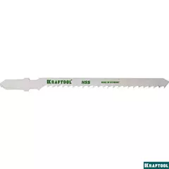 KRAFTOOL T227D, EU-хвост., по металлу HSS, фигурныйрез,шаг 3 мм, 75 мм, 2 шт, полотна для лобзика (159558-3)