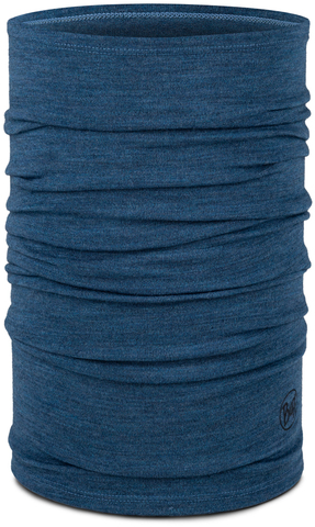 Шерстяной шарф-труба Buff Merino Midweight Melange Tempest фото 1