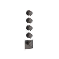 Gessi 316 54508#707 Встраиваемый термостатический смеситель на 4 источника, резьба 3/4