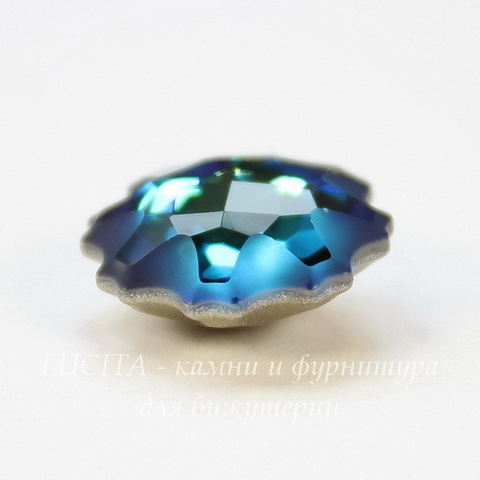 4195 Ювелирные стразы Сваровски Медуза Crystal Bermuda Blue (14 мм)