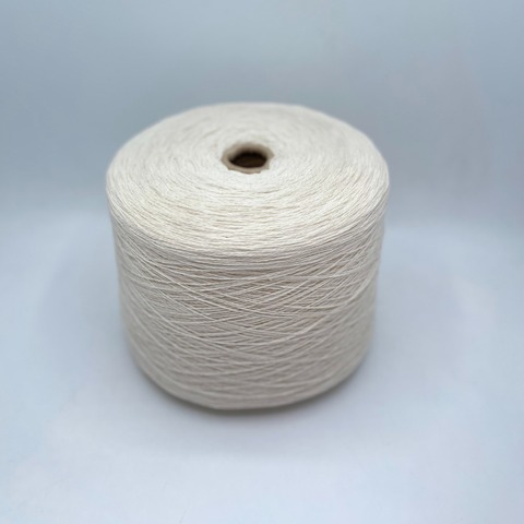 Бобинная пряжа (пр.Италия) art-Cashmere,2/15 750м/100гр. 100%Кашемир , цвет-Молочный арт.29881