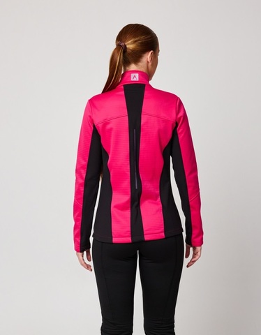 Женская тренировочная лыжная куртка Arswear Softshell Rase розовая