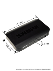 Беспроводная микрофонная система Shure BLX24 BETA58A (для живого вокала, конференций, студийных записей)
