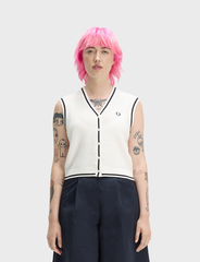 Жилет FRED PERRY Bttn-Through Txtrd Knit Tank