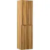 BelBagno FLY-MARINO-1500-2A-SC-RR-P-L Шкаф подв. с двумя расп-ными дверцами с доводчиками, с двумя полками, левостор. Rovere Rustico, 400x300x1500
