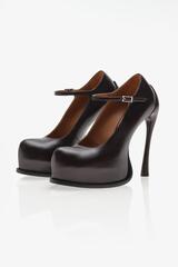 ZARA X JOHN GALLIANO ТУФЛИ НА ПЛАТФОРМЕ, КОРИЧНЕВЫЙ