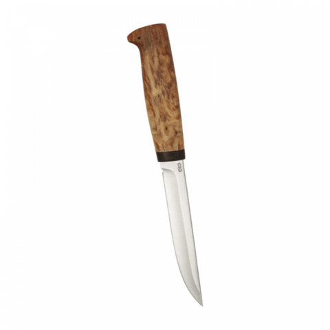 Пуукко финский нож Финка-5, карельская береза, 95х18